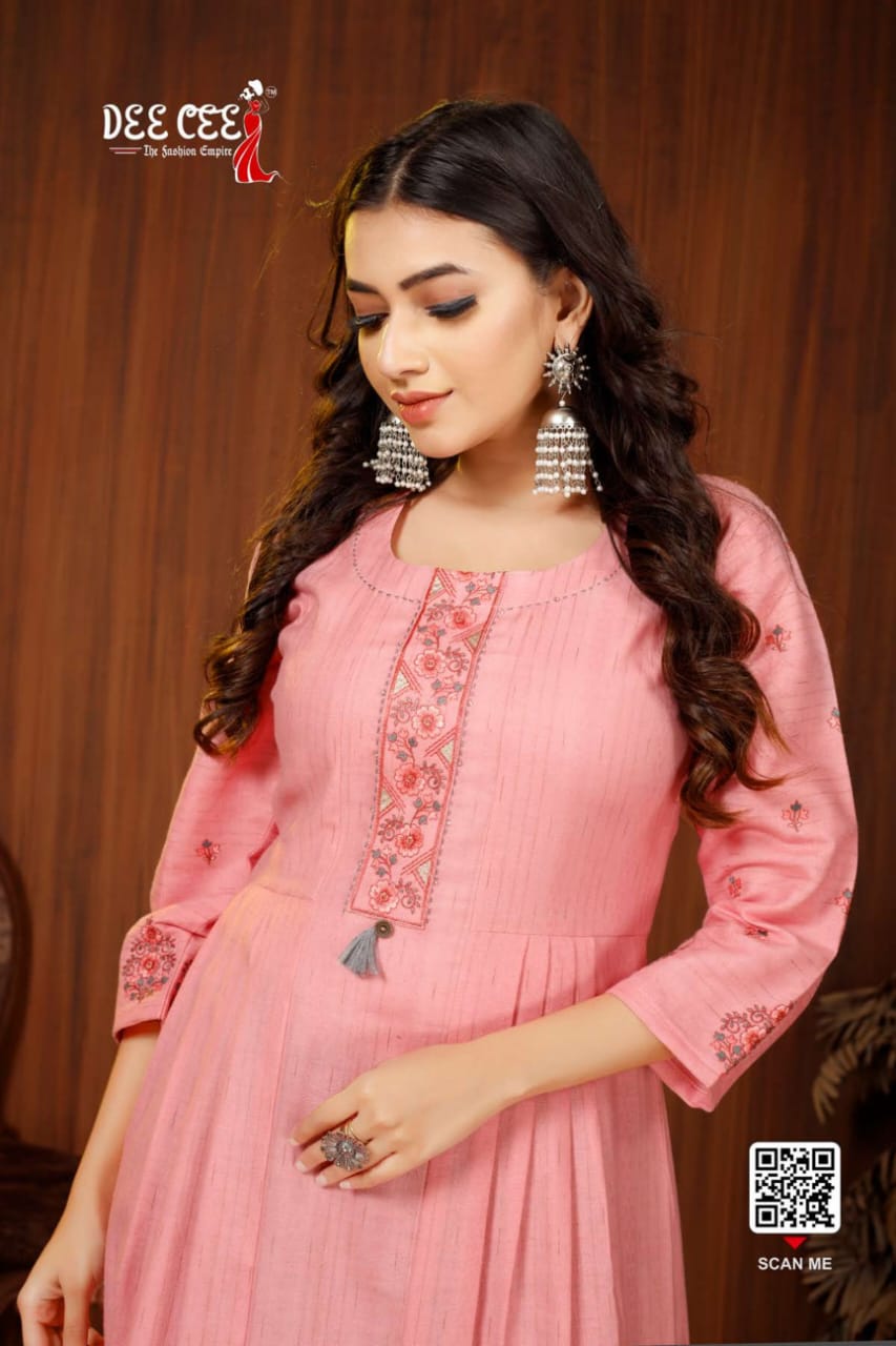 Priya By Dee Cee Rayon Anarkali Kurtis Wholesale Clothing Suppliers In India